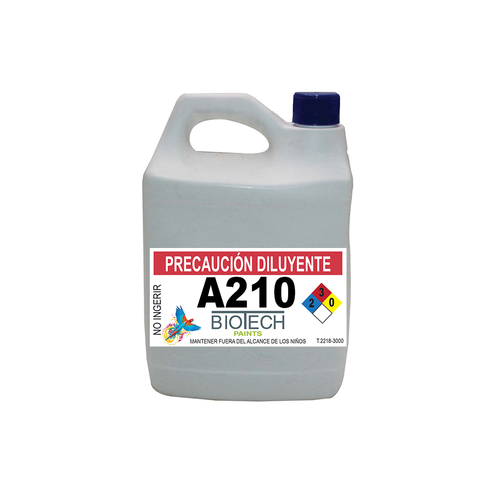 Diluyente Thinner Laca A210 Galón