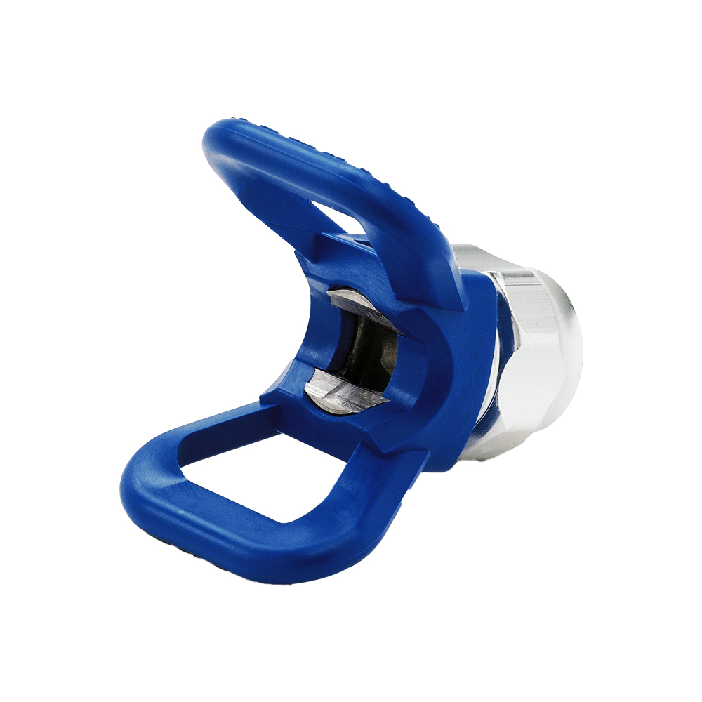 HandTite™ Blue RAC X Tip Guard: 7/8-Inch Thread (Graco Standard)