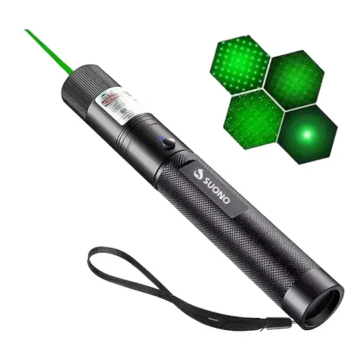 [133687109] Puntero Laser Verde IRM Recargable USB 500 Mw Alta Potencia
